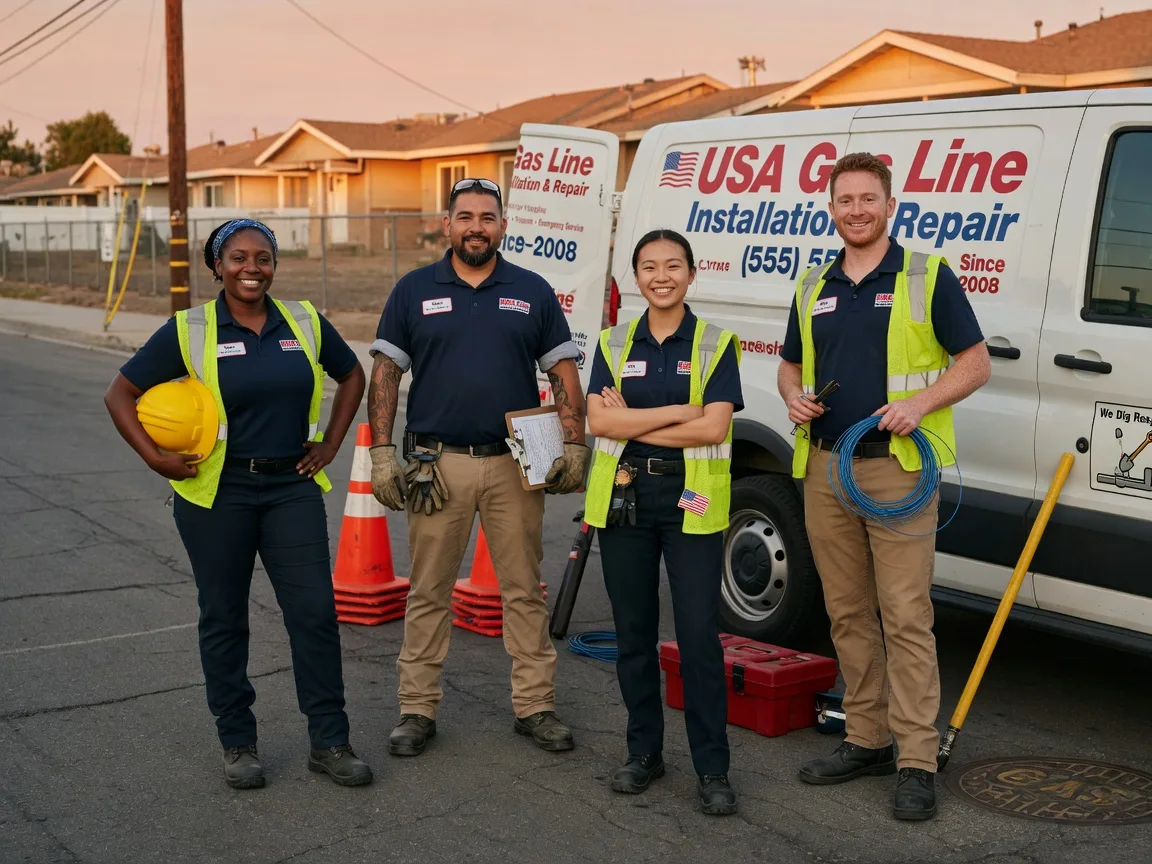 Gas Line Installation company in Oklahoma